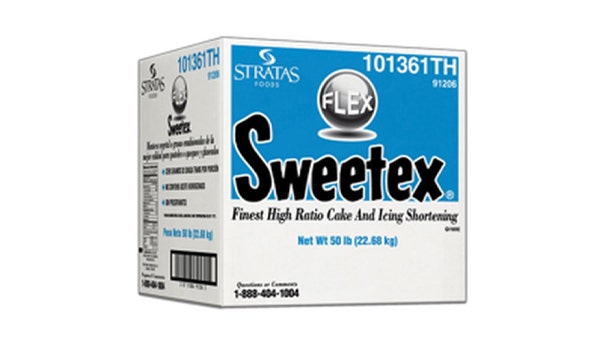 sweetex shortening box