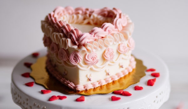 heart cake