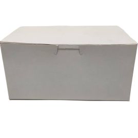 8 X 4 X 4  White Bakery Box - 250/ct