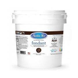 Satin Ice Chocolate Rolled Fondant - 20lb