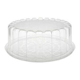 Pactiv OPS Cake 8" Shallow-Clear Combo #YCI898020000