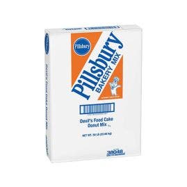 Pillsbury Devils Food Cake Donut Mix - 50 lbs