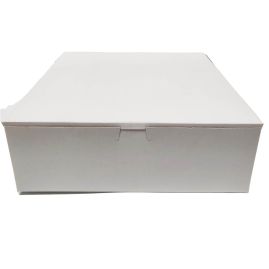 12 X 12 X 4 White Bakery Box