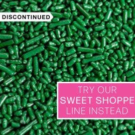 Sprinkle King Dark Green Sprinkles - 6lb