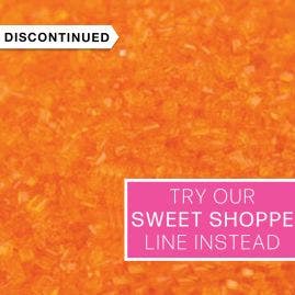 Sprinkle King Orange Sanding Sugar - 8lb
