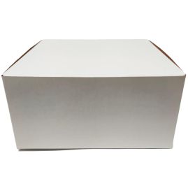 12 X 12 X 6  White Bakery Box - 50/ct