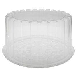 8" Cake Deep Container Combo Clear