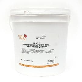 Henry & Henry Red Raspberry Icing Fruit - 45lb