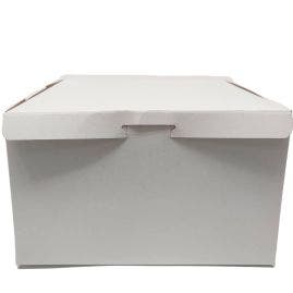 10 X 10 X 6  White Bakery Box - 100/ct
