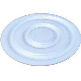 8" White Foam Cake Circles - 500/ct