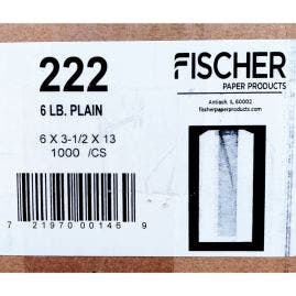 6lb Plain Glassine Bags - 1000/ct