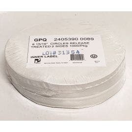 Silicone Treated Parchment Circles