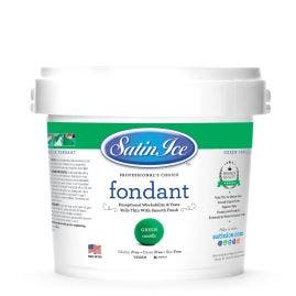 Satin Ice Green Rolled Fondant - 5lb