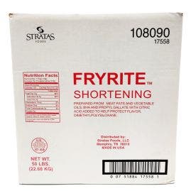 Stratas Foods Fryrite Frying Shortening - 50lb