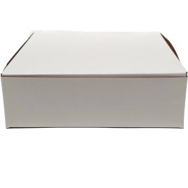 8 x 5 1/2 x 4  White Bakery Box - 250/ct