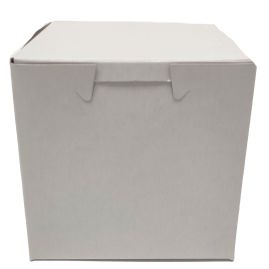 4 x 4 x 4 White Bakery Box - 200/ct