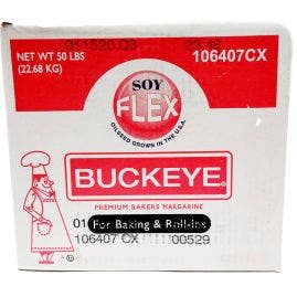 Buckeye Soy Flex Bakers Margarine - 50lb