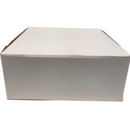 14 X 14 X 6  White Bakery Box - 50/ct