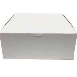 12 X 12 X 5  White Bakery Box - 100/ct
