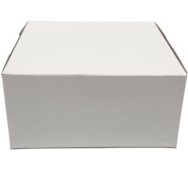 8 X 8 X 3  White Bakery Box - 250/ct