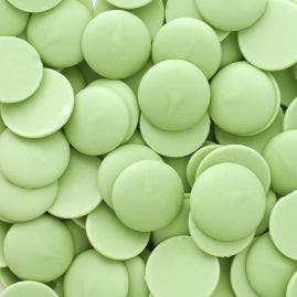 Merckens Light Green Confectionery Wafers