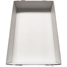 25 5/8 x 17 5/8 x 5 Full Sheet Staple Corrugated Tray - 50ct