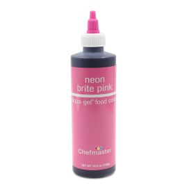 Chefmaster Liqua-Gel Neon Brite Pink - 10.5oz