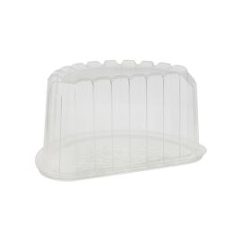 Pactiv OPS Cake 8" Half Cake-Clear Combo