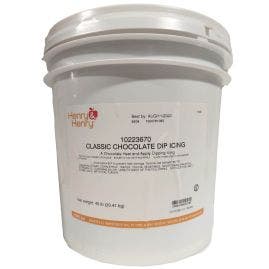 Henry & Henry Classic Chocolate Dip Icing  - 45 lbs