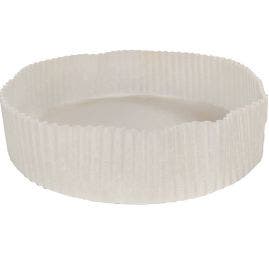 7 3/4" x 1 1/2" Round Fluted Liner - 1000ct