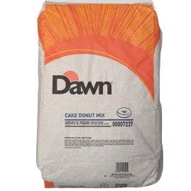 Dawn Foods Devils Food Cake Donut Mix - 50lb