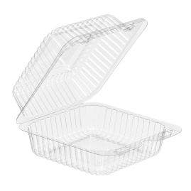 Inline Plastic SLP20 5 X 5 Hinged Container- 500/ct