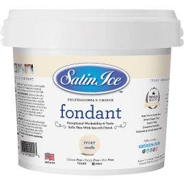 Satin Ice Ivory Rolled Fondant - 5lb