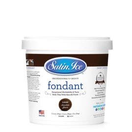 Satin Ice Chocolate Rolled Fondant - 2lb