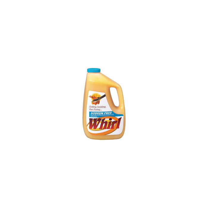 Whirl Sodium Free Butter Flavor Vegetable Oil, 1 Gallon