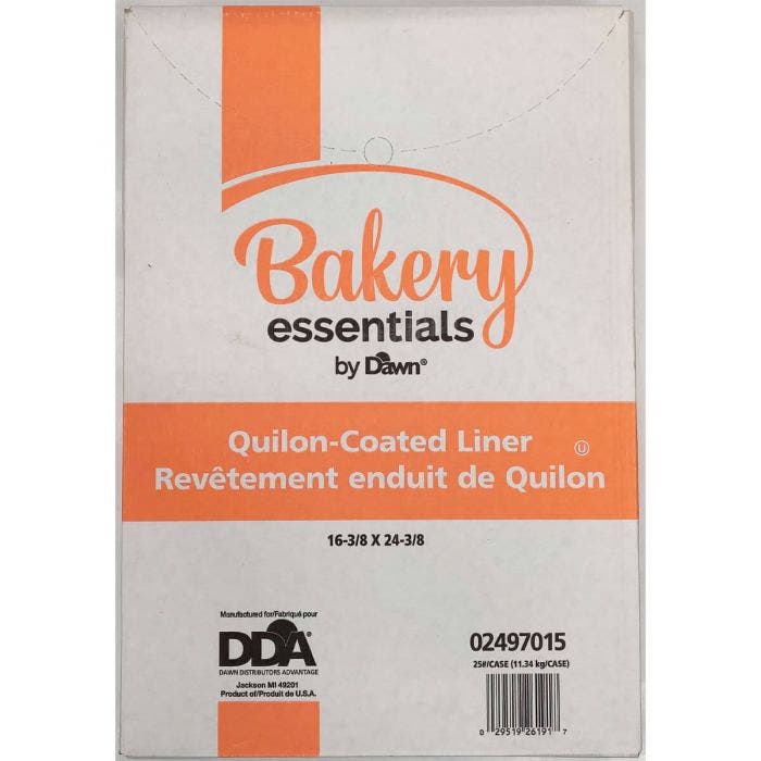 Dixie Full Size Unbleached Quilon® Coated Parchment Paper Bun / Sheet Pan  Liner 16 x 24 - 1000/Case