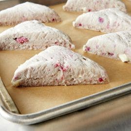 Pillsbury Frozen Scone Dough White Chunk Raspberry 3.75 oz