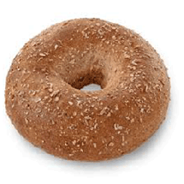 Raw Whole Grain Bagel Puck - 120/cs