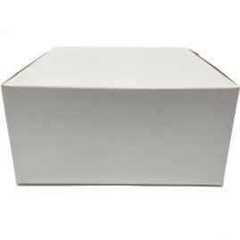 10 X 10 X 5  White Bakery Box -100/ct