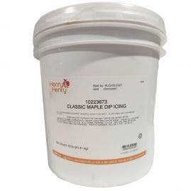 Henry & Henry Classic Maple Dip Icing - 45 lbs