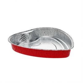 Aluminum Large Heart Pan w/ Red Coating