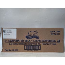 Evaporated Milk - #10 Can/6ct