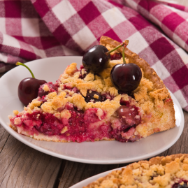 Gardner Pies 10" Cherry Crumb  - 44oz/6ct