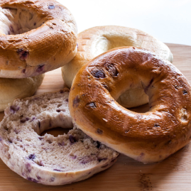 Par-Baked Blueberry Bagel - (78/4oz)