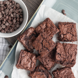 Charlies Specialties Chocolate Chip Brownies - 4/5lb Trays