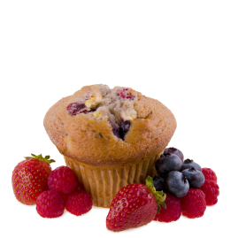 Bake'N'Joy Predeposited Triple Berry Muffin Batter - 6.25oz/75 Count