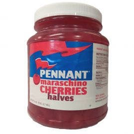 Pennant Maraschino Cherries Halves - 1/2Gal