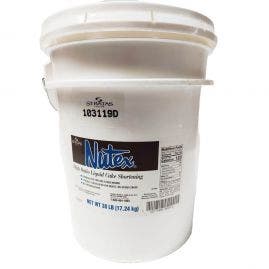 Nutex Hi-Ratio Liquid Cake Shortening - 38lb