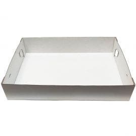 17 7/8 x 12 7/8 x 4 Half Sheet Corrugated Tray - 50ct