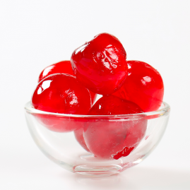 Pennant Red Whole Glace Cherries - 30lb